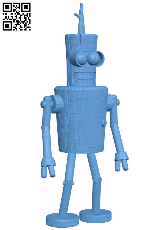 Wooden Bender H009011 file stl free download 3D Model for CNC and 3d printer