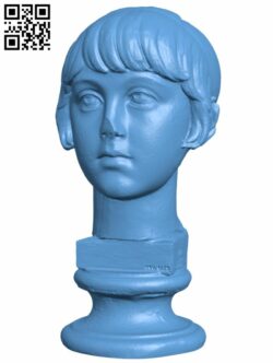 Young Girl, Antoninian Princess H009019 file stl free download 3D Model for CNC and 3d printer