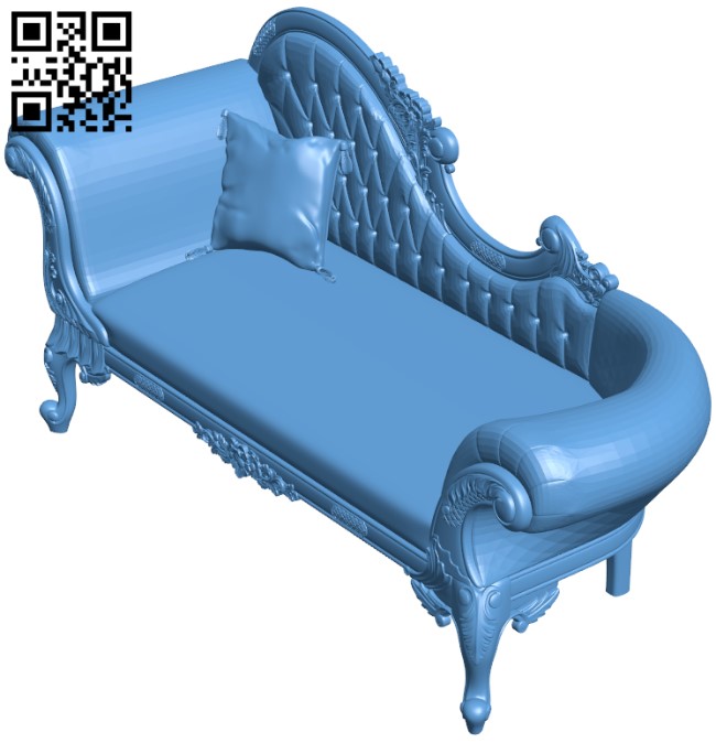 Armchair T0001441 download free stl files 3d model for CNC wood carving