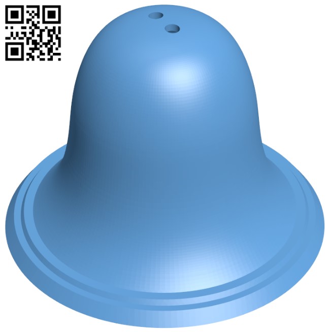 Bell ornament H009281 file stl free download 3D Model for CNC and 3d printer