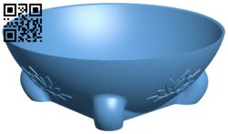 Bonsai bowl H009268 file stl free download 3D Model for CNC and 3d printer
