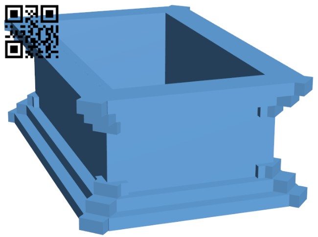 Bonsai pot H009270 file stl free download 3D Model for CNC and 3d printer