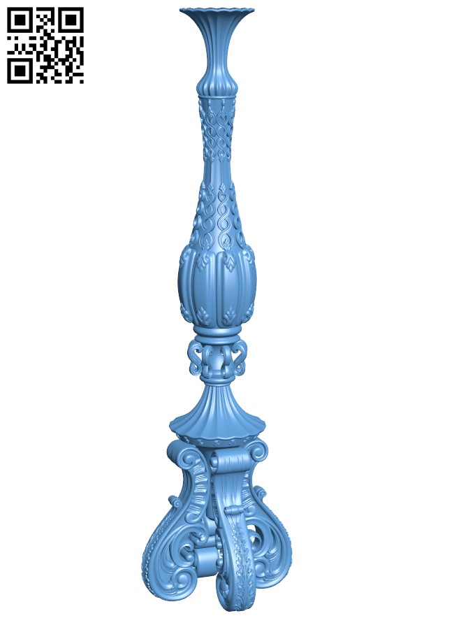 Design column pattern T0001443 download free stl files 3d model for CNC wood carving