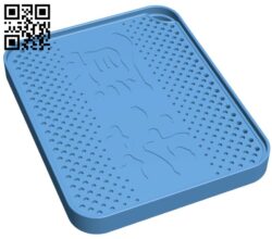 Drip tray for tea set H009425 file stl free download 3D Model for CNC and 3d printer