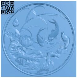 Fish picture T0001722 download free stl files 3d model for CNC wood carving
