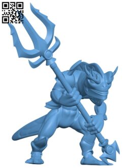 Fishman warrior H009170 file stl free download 3D Model for CNC and 3d printer