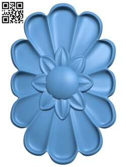 Flower pattern T0001482 download free stl files 3d model for CNC wood carving