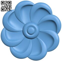 Flower patternT0001704 download free stl files 3d model for CNC wood carving