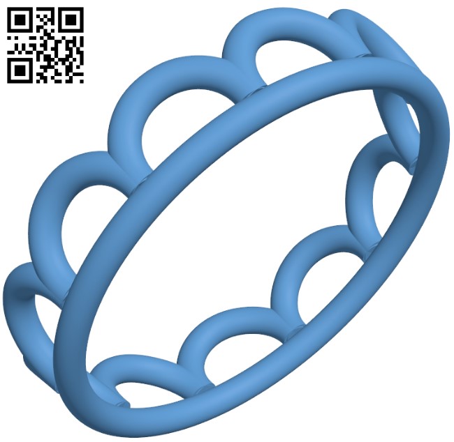 Lace ring H009311 file stl free download 3D Model for CNC and 3d printer