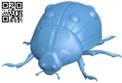 Ladybug H009360 file stl free download 3D Model for CNC and 3d printer