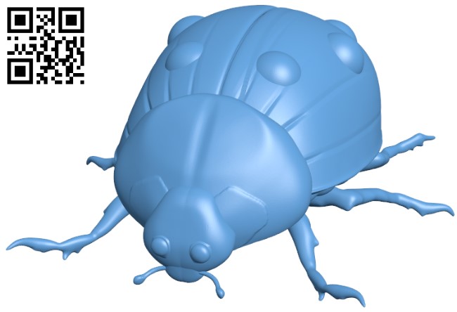 Ladybug H009360 file stl free download 3D Model for CNC and 3d printer