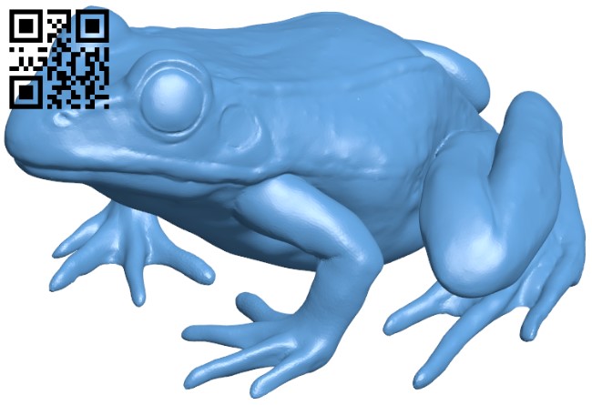 Leopard frog H009366 file stl free download 3D Model for CNC and 3d printer