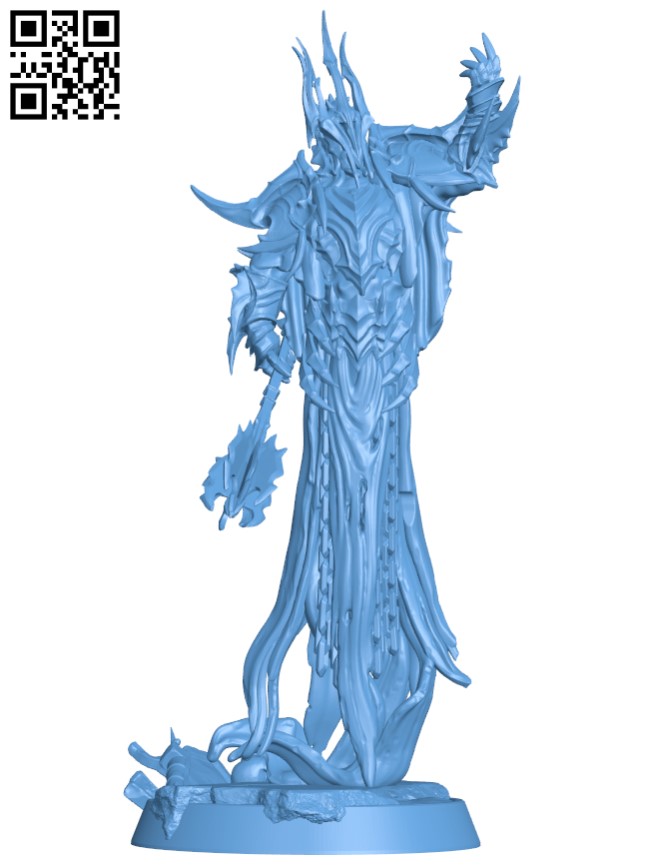 Malicious Wraith - Lost Souls II H009173 file stl free download 3D Model for CNC and 3d printer
