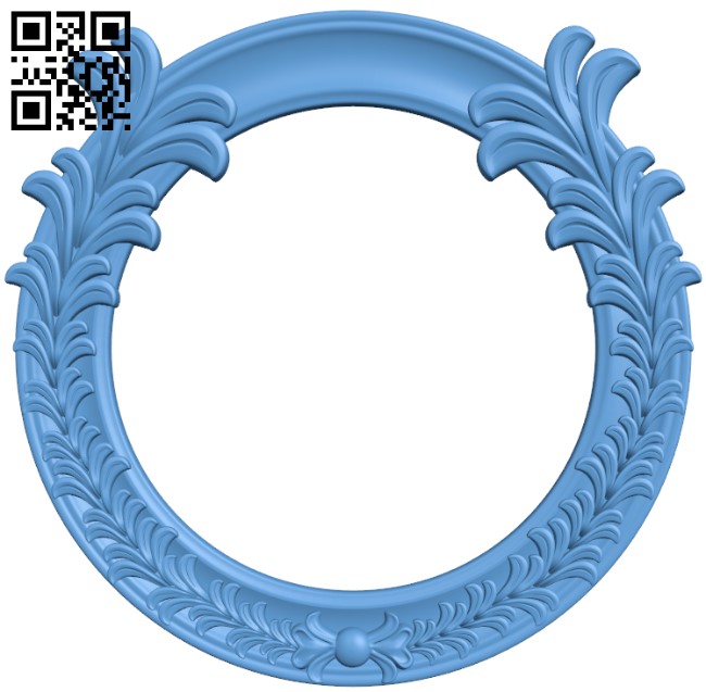 Mirror frame pattern T0001561 download free stl files 3d model for CNC wood carving