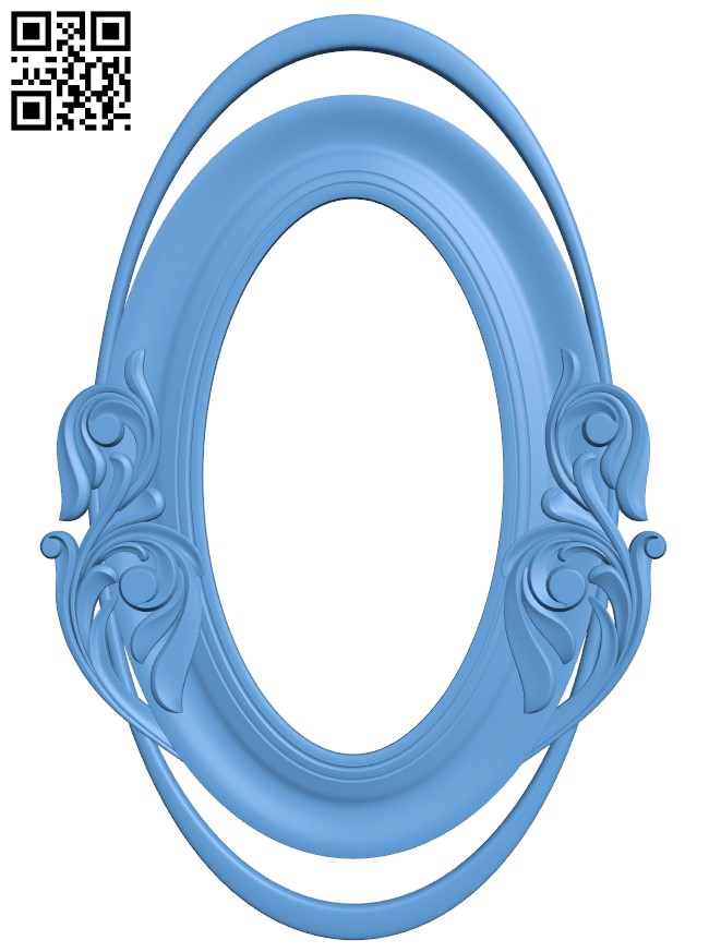 Mirror frame pattern T0001565 download free stl files 3d model for CNC wood carving