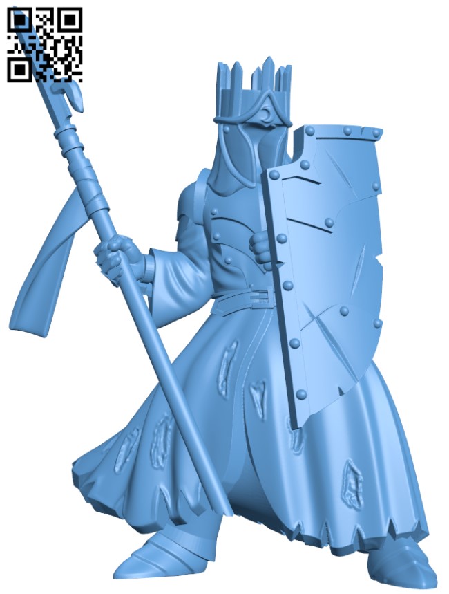 Morgul Knight On Foot Proxy H009227 file stl free download 3D Model for CNC and 3d printer