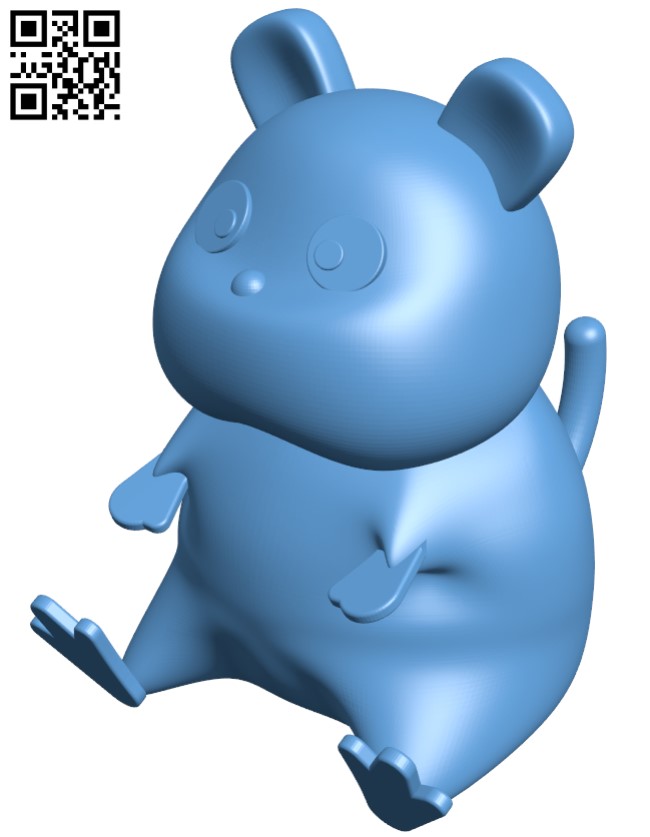 Mouse H009294 file stl free download 3D Model for CNC and 3d printer