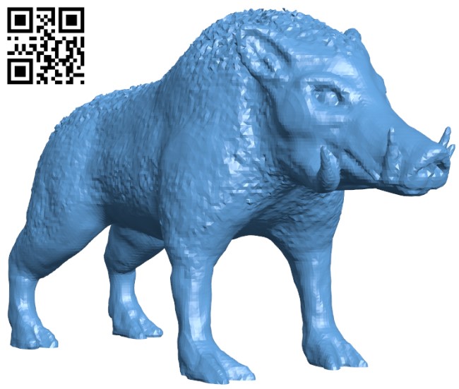 Mystery Boar H009295 file stl free download 3D Model for CNC and 3d printer