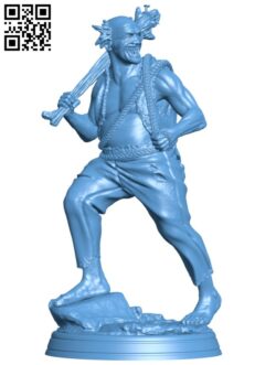 Papa Horse H009231 file stl free download 3D Model for CNC and 3d printer