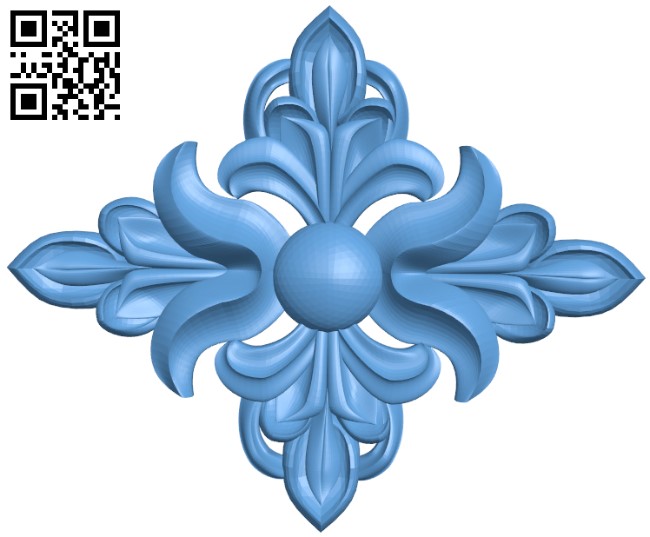 Pattern decor design T0001666 download free stl files 3d model for CNC wood carving