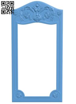Picture frame or mirror T0001566 download free stl files 3d model for CNC wood carving