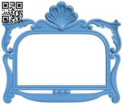 Picture frame or mirror T0001572 download free stl files 3d model for CNC wood carving