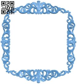 Picture frame or mirror T0001649 download free stl files 3d model for CNC wood carving