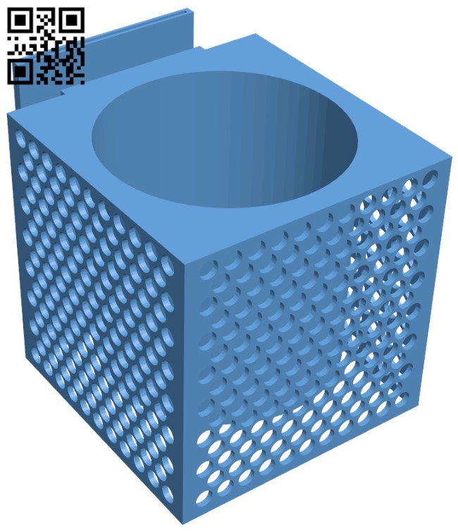 Plant or flower pot H009298 file stl free download 3D Model for CNC and 3d printer