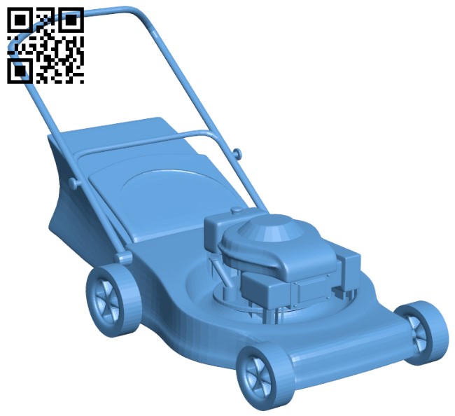 RC Mayhem Garage Lawnmower H009189 file stl free download 3D Model for CNC and 3d printer