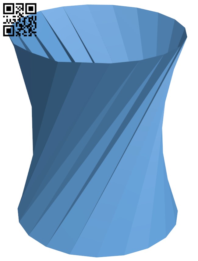 Round vase H009332 file stl free download 3D Model for CNC and 3d printer