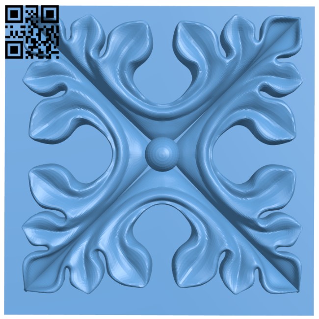 Square pattern T0001509 download free stl files 3d model for CNC wood carving