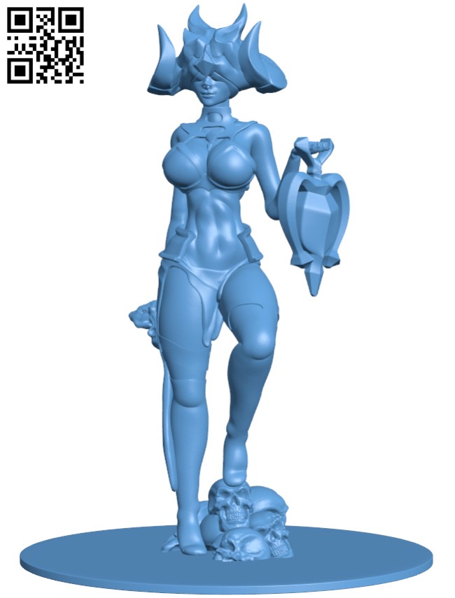 Succubus H009235 file stl free download 3D Model for CNC and 3d printer