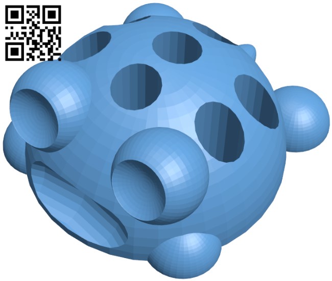 Toad marker holder H009381 file stl free download 3D Model for CNC and 3d printer