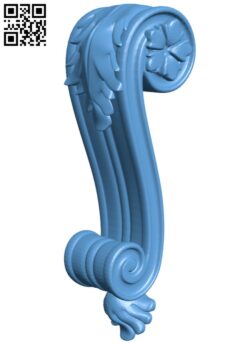 Top of the column T0001510 download free stl files 3d model for CNC wood carving