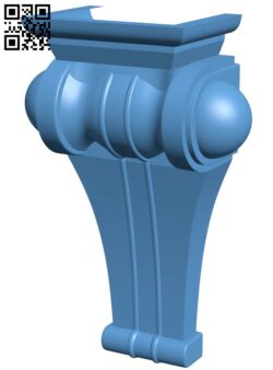 Top of the column T0001599 download free stl files 3d model for CNC wood carving