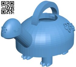 Turtle can H009209 file stl free download 3D Model for CNC and 3d printer