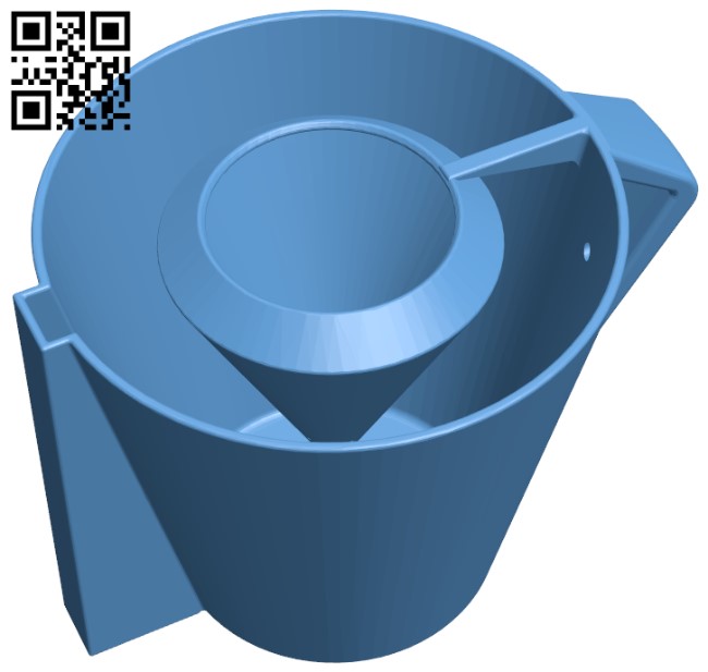 Watering can and plant pot H009398 file stl free download 3D Model for CNC and 3d printer