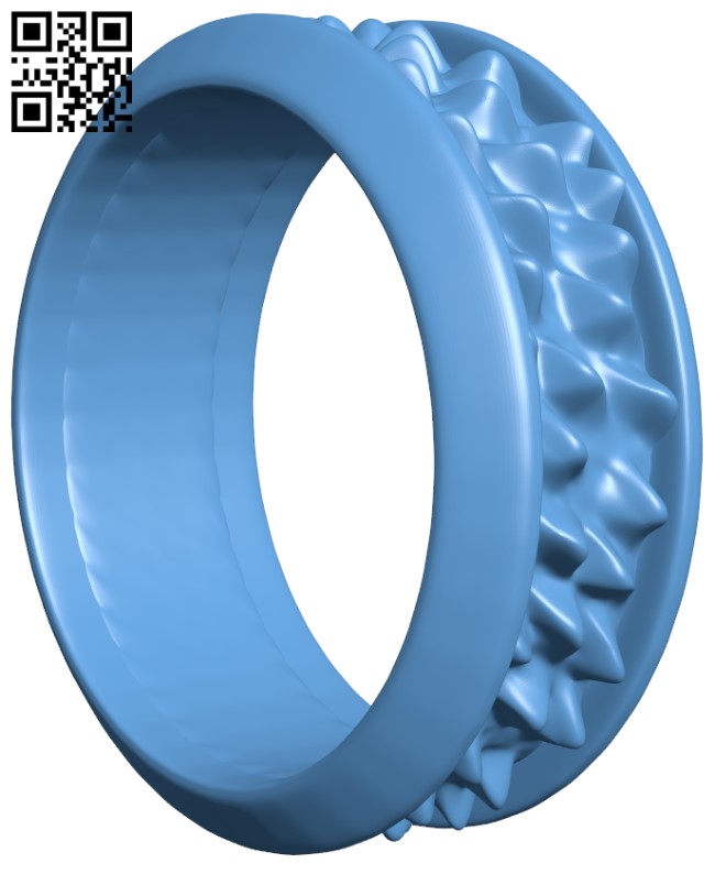 Alien Ring H009670 file stl free download 3D Model for CNC and 3d printer