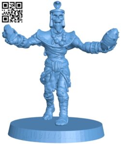 Anubis Touhkêt – Fantasy Football Starplayer H009701 file stl free download 3D Model for CNC and 3d printer