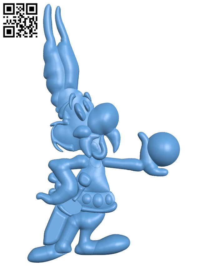 Asterix T0001801 download free stl files 3d model for CNC wood carving