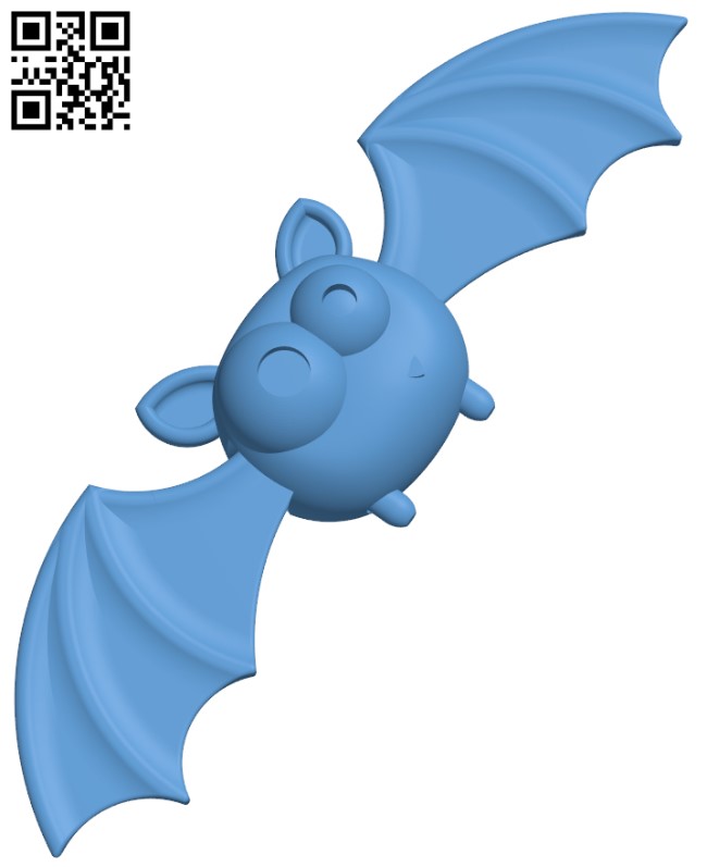 Batty H009586 file stl free download 3D Model for CNC and 3d printer