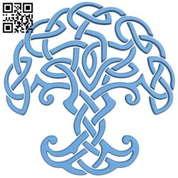 Celtic tree of life T0001807 download free stl files 3d model for CNC wood carving
