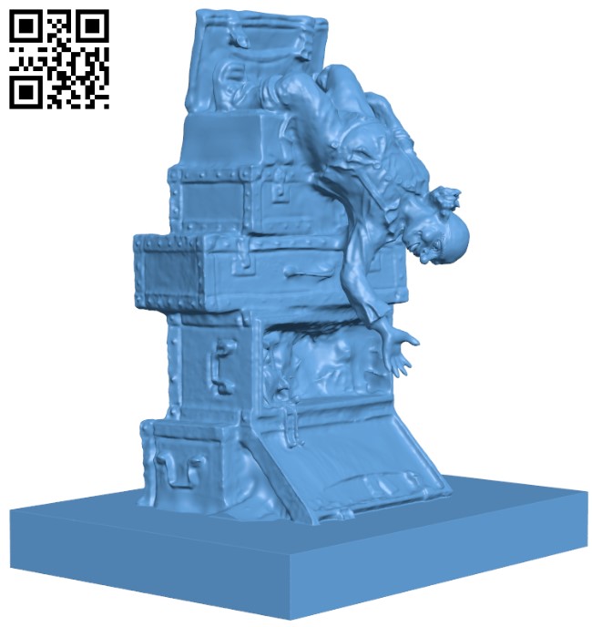 Clown H009677 file stl free download 3D Model for CNC and 3d printer