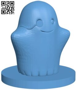 Cute ghost investigator H009537 file stl free download 3D Model for CNC and 3d printer