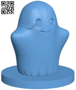 Cute ghost investigator H009537 file stl free download 3D Model for CNC and 3d printer