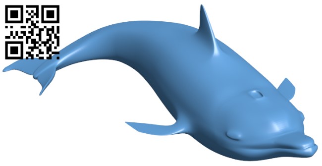 Dolphin H009516 file stl free download 3D Model for CNC and 3d printer