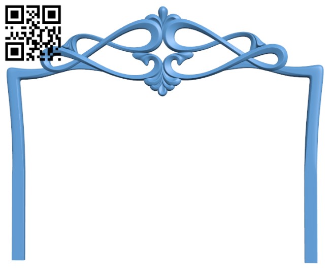 Door frame pattern T0001862 download free stl files 3d model for CNC wood carving