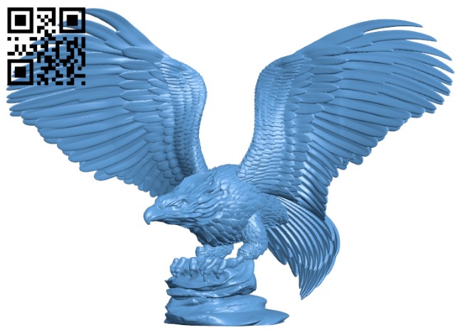 Eagle H009471 file stl free download 3D Model for CNC and 3d printer