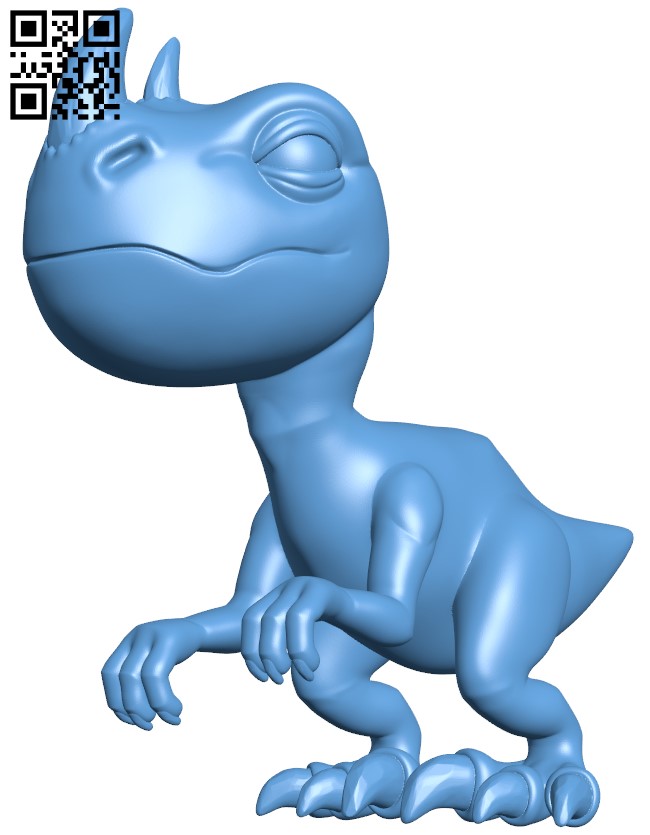 Fearsome Rex - Dinosaurs H009520 file stl free download 3D Model for CNC and 3d printer