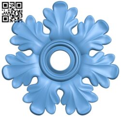 Flower pattern T0001983 download free stl files 3d model for CNC wood carving